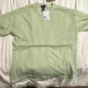 Mesh Green T-Shirt